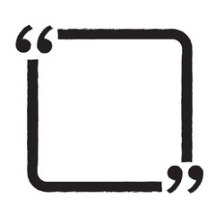 Quote bubble blank icon Illustration design