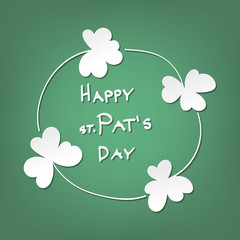 St. Patrick day card