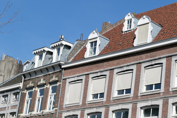 Alte Hausfassaden in Maastricht