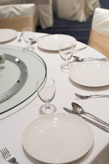 Dining set on Table