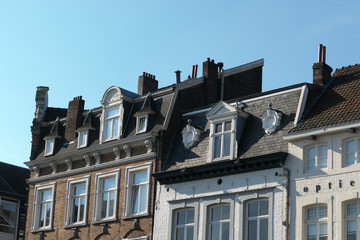Old Town streetview in Maastricht