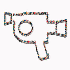 people  form  retro camera