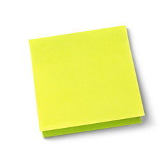 Blank adhesive note