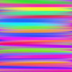 blended multicolored stripes of thick paint 023