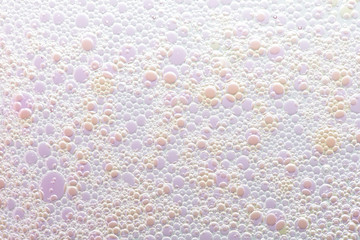 Pink Oil Bubbles