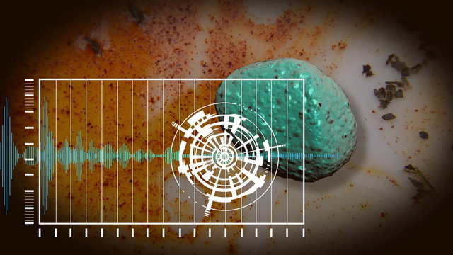 Animation of virus which causes Zika fever 
