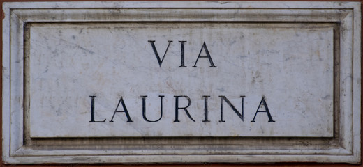 Obraz premium laurina's Street in Rome