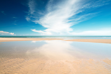 Tropical beach and sea