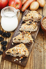 Casserole of buckwheat