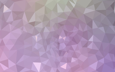 Fototapeta premium Multicolor pink, green polygonal design pattern, which consist of triangles and gradient in origami style.