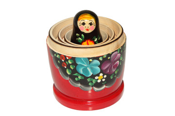 Русская красивая матрешка