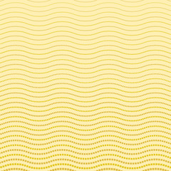 Seamless vector ornament. Modern geometric pattern with golden repeating square elements