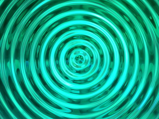 Liquid material resonance background