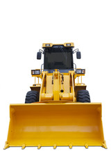 Scoop of modern bulldozer © Creativa Images