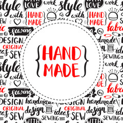 Set of vintage vector hand drawing elements