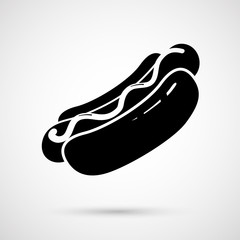 Vector Hot Dog illustration 