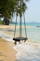 Swing on the beach. Koh Kood - Thailand. 