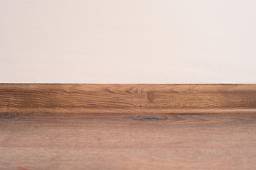 Wall and floor