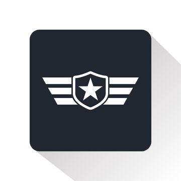 military badge icon