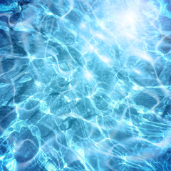 Abstract water in the pool