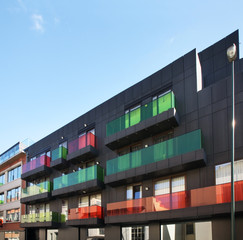 Modern building in Brussels. Belgium