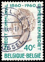 Stamp printed By Belgium shows Frere Orban