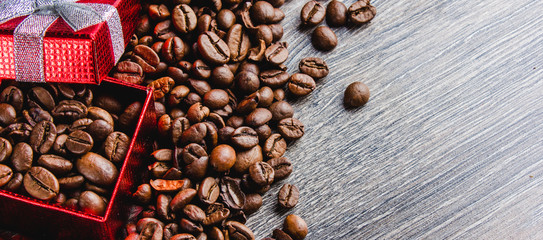 Coffee Beans in Gift Box