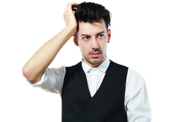 thinking trying to remember