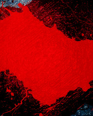 Blood on Grunge background