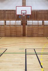 Retro indoor basketbakk hoop