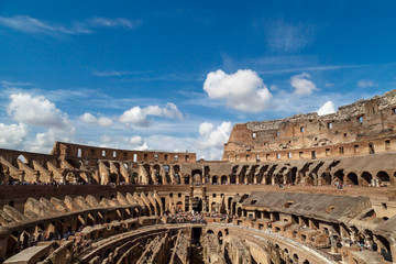 Fototapeta na wymiar General Inside View of Colosseum