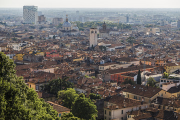 View from the hill on Brescia