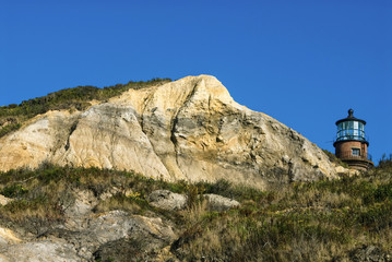 Fototapeta premium Aquinnah (Gay head) lighthouse on Martha's Vineyard.