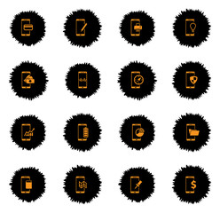 Smartphone simply icons