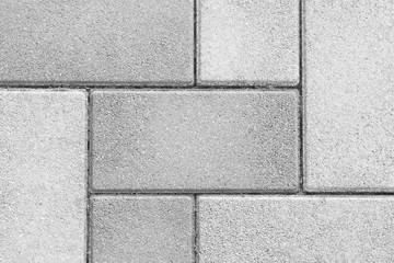 Outdoor concrete block floor background and texture