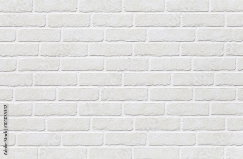 White Brick Tile Wall Seamless Background And Texture Wall Mural Wallpaper Murals Torsakarin