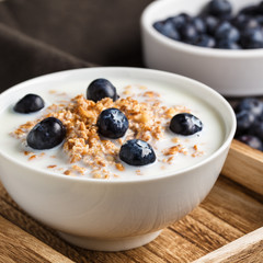 Müsli mit Blaubeeren - Cerals with blueberries