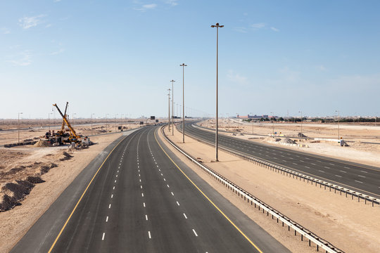 Highway Number One in Qatar