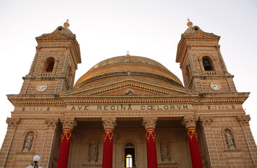 Obraz premium Mgarr Cathedral front 