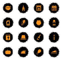 Thanksgiving simply icons