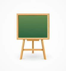 Green Black Board School. Vector