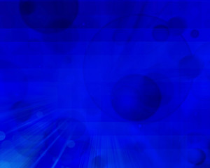 abstract background blue bokeh circles