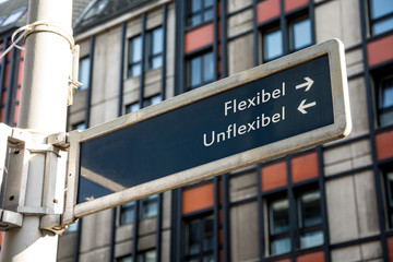 Schild 61 - Flexibel