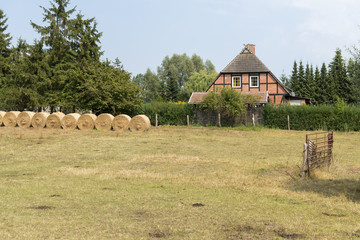 Obraz premium Bauernhof in Mecklenburg-Vorpommern
