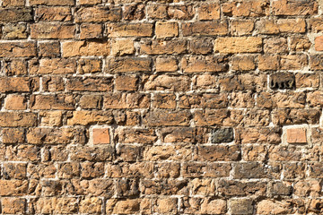 Alte Backsteinmauer