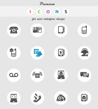 Telephone Icons icons