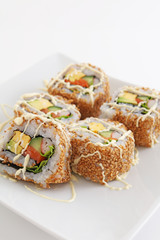 おいしそうなカリフォルニアロール