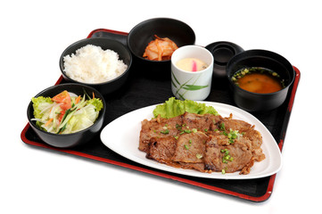Japanese lunch set