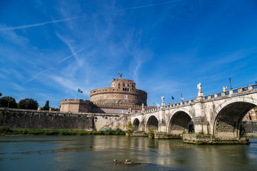 Obraz premium Castel Sant'Agnelo View