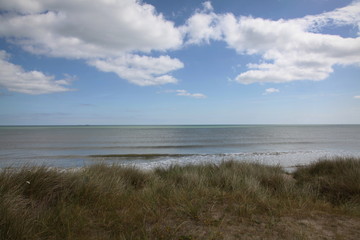 Fototapeta na wymiar Le littoral de la Manche.